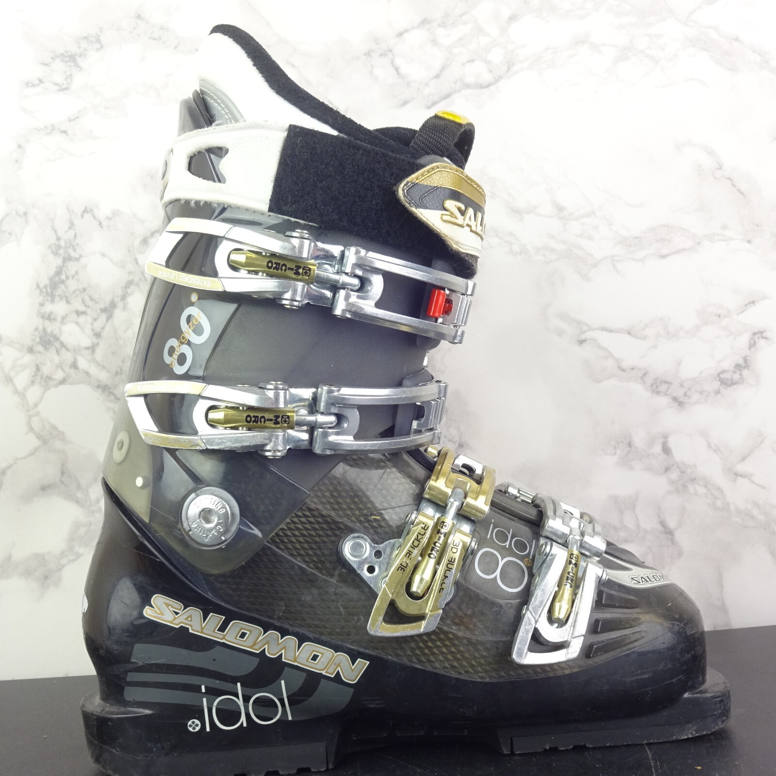 Scarponi da sci Salomon donna taglia 5 scarpe idolo scarpe da ginnastica clip sci 24 5