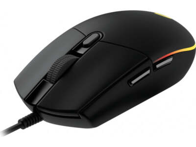 Logitech PC-Maus Maus G G102 Gaming Mouse - USB Typ-A - 8000 DPI - Schwarz 910-0