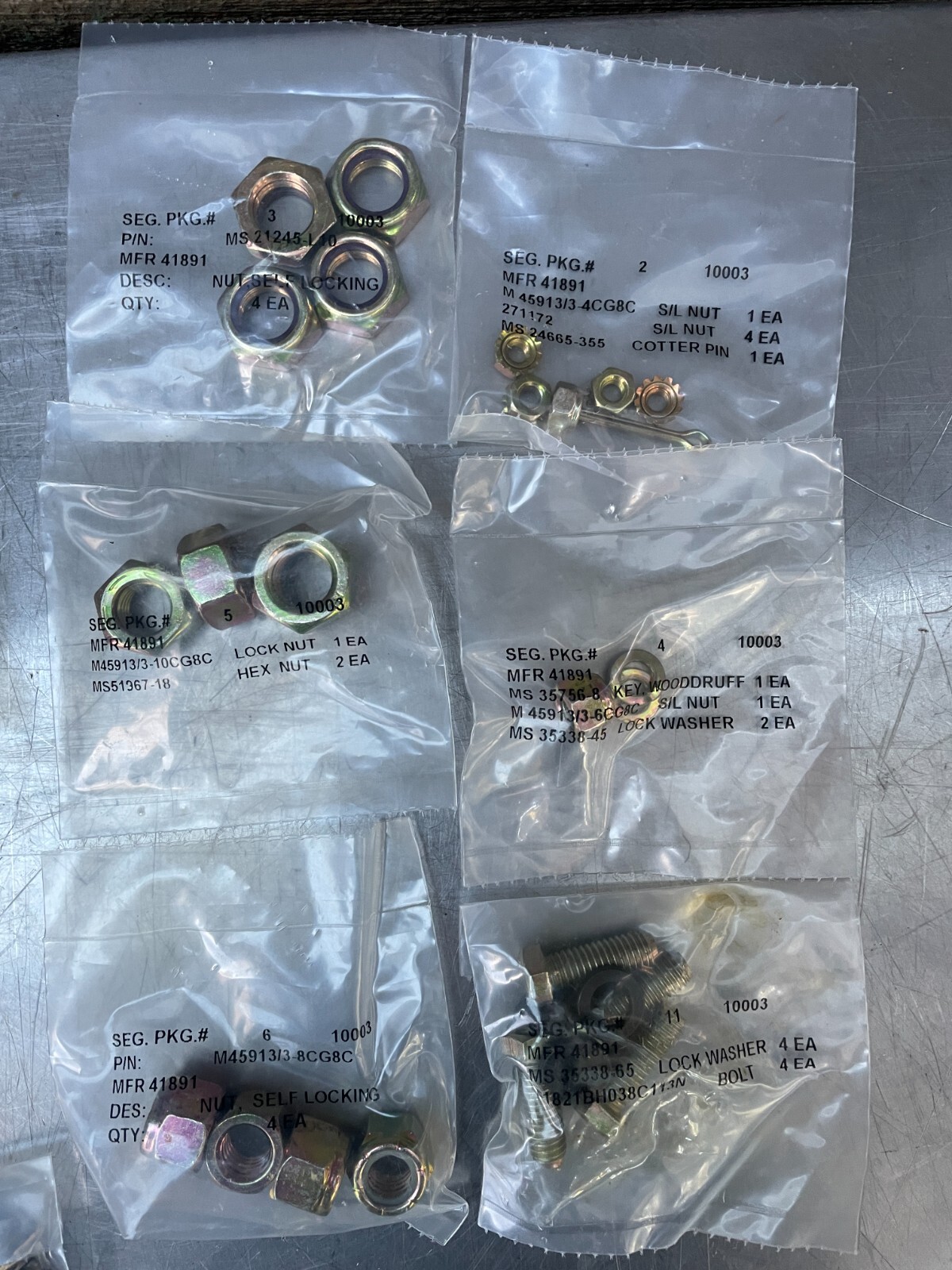 HMMWV Parts Kit ​2590LTST-0002, Geared Hub Spindle Nuts, Fuel  