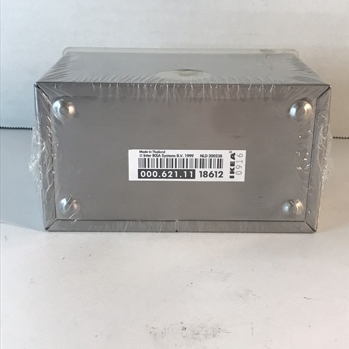 Nueva caja de metal Ikea con tapa de plástico K. Hagberg/M. Diseño Hagberg - Imagen 2 de 9
