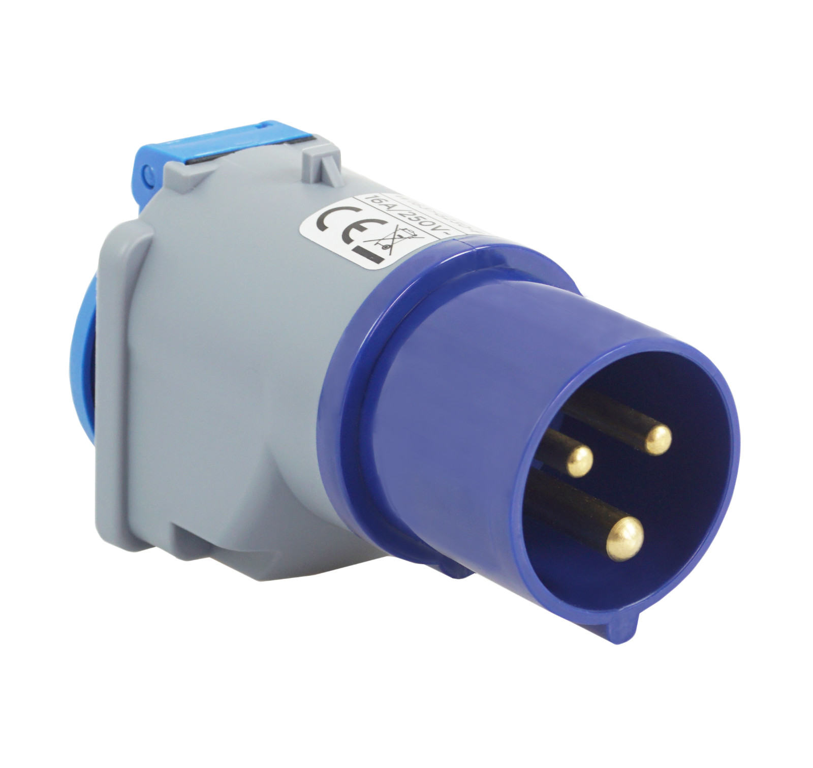 Camping Adapter 20m Mit CEE Winkelkupplung & Schuko Steckdose - Wohnmobil Landstrom