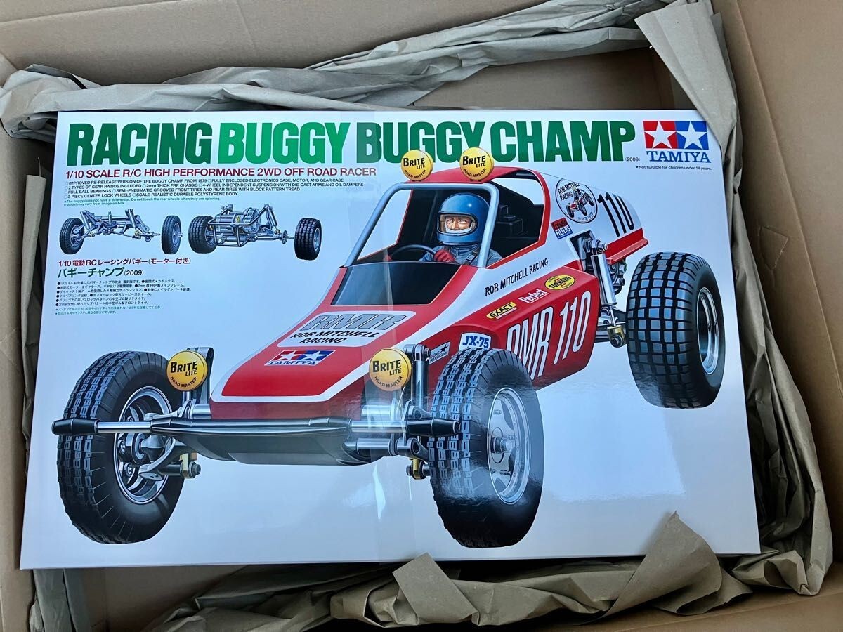 タミヤ 電動RCカーシリーズ 1/10RCレーシングバギー バギーチャンプ