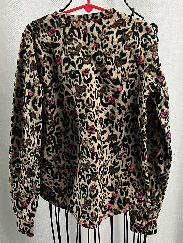 Climate Right Cuddle Duds Estampado Animal Manga Larga Niñas Talla L Foto 3 de 3