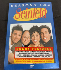 Seinfeld Seasons 1  2 DVD set, New Sealed 18 Episodes, remastered, full screen