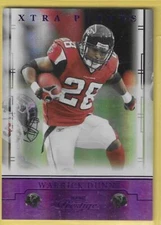2008 Prestige Xtra Points Warrick Dunn Falcons 45/50