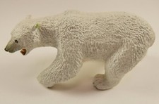 Vintage 1990 Safari LTD Polar Bear Figurines approx 7" long