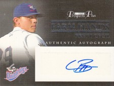 2007 Tristar Prospects Plus Farm Hands Brett Cecil Authentic Autograph Blue Jays