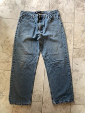Vintage Nautica Mens Work Jeans 38 x 32 Distressed Made In USA Inv M