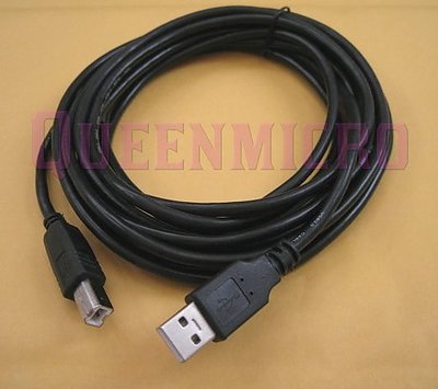 10FT USB 2.0 A-B Male Cable Printer Scanner Epson HP Dell Canon Lexmark Brother