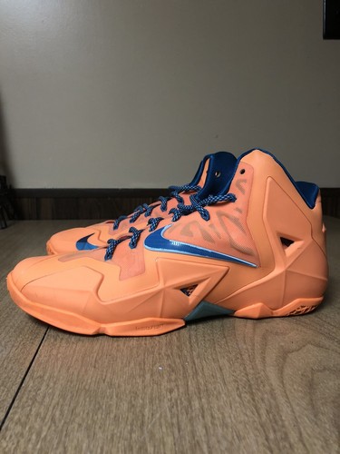 lebron 11 atomic orange