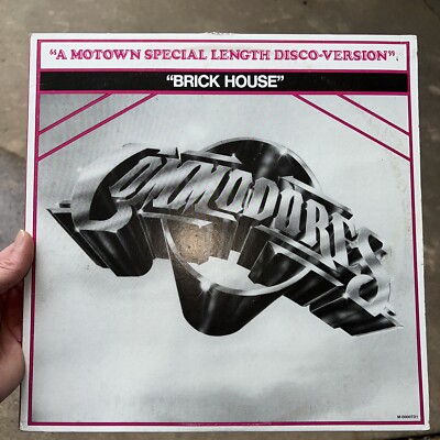 The COMMODORES Brick House 1977 US ORG Motown 12'' Single -Disco SOUL Funk-Tested