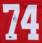 Joe Staley Signed 49ers Jersey (Beckett Holo) San Francisco 6xPro Bowl O-Lineman — photo 2