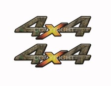 4x4 Forest Camo Decals Truck Hunting Season Camouflage Truck Graphics Km029nor