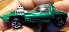 Hot Wheels Redline  1967 Silhouette-Green Rare All Original -USA