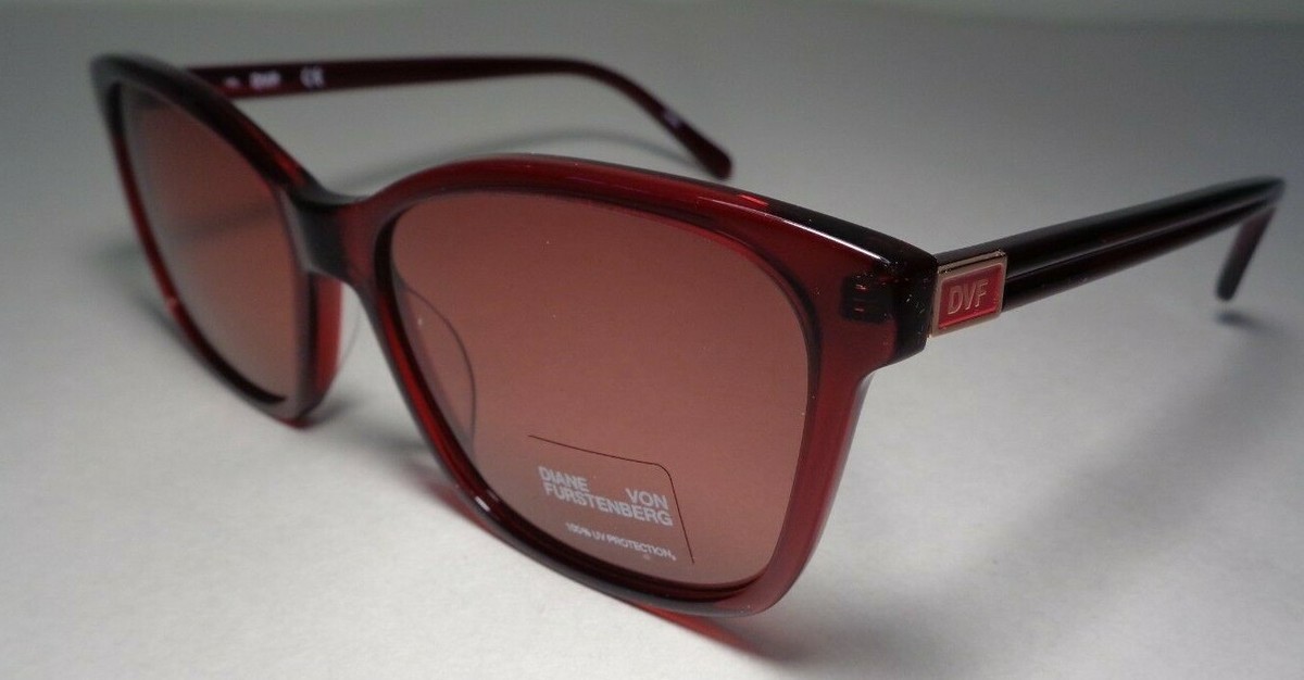 Diane von Furstenberg DVF686S Ruby New Sunglasses Diane von Furstenberg Polarized Sunglasses for Women for  main image 3