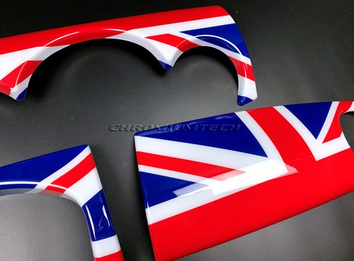 MK1 MINI Cooper/S/ONE JCW R50 R52 R53 Union Jack Armaturenbrett Abdeckung für LHD - Bild 5 von 5