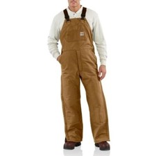 Carhartt FRR36 - Flame-Resistant Duck Bib Overall-Quilt Lined