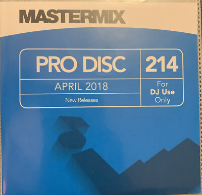 Mastermix Pro Disc 214 - April 2018 - CD For DJ Use Only