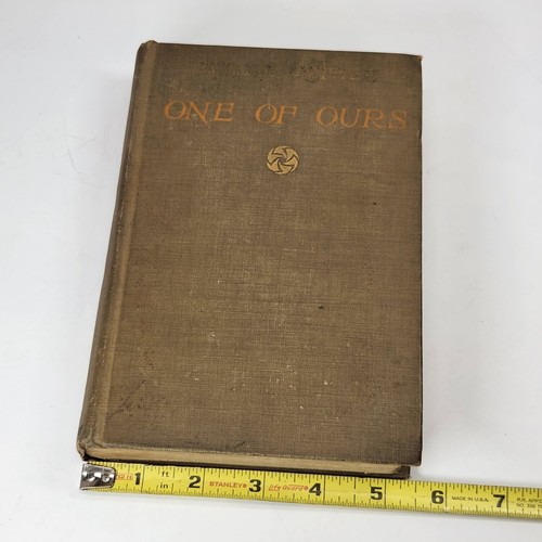 One Of Ours von Willa Cather, 1. Auflage 1922 3. Druck Hardcover Buch Knopf - Bild 21 von 22