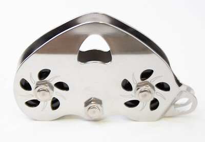 Fusion Advent Pulley Riemenscheibe Silber Stärke: MBS: 50 kN