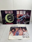 Van Halen 45 Rpm Lot Of 3 "Best Of Both Worlds" Panama Love Walks In Vinyl NM