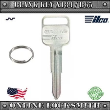 New Uncut Key Blank For Many Commercial Trucks / SUV's / Cars - B65 / X184
