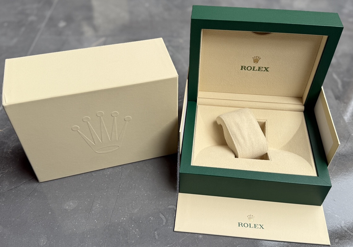 Caja Rolex Original - Caja de Presentación Grande (Caja L) para Relojes
