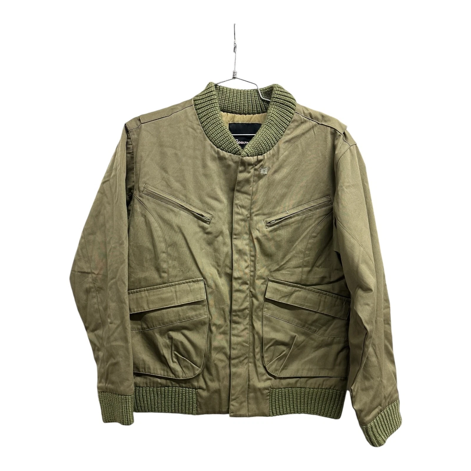 VTG surplus insulated jacket by Apexmuseum c. 2003. Poem inside by Pablo Neruda