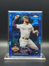 2023 Topps Chrome Sapphire - Brendan Rodgers No. 287