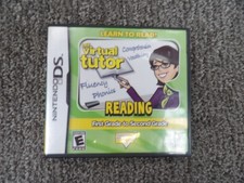 My Virtual Tutor Reading Nintendo DS Game First Grade To Second Grade With Instr