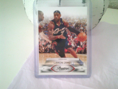 2009-10 Panini Prestige #16 LeBron James Cavaliers