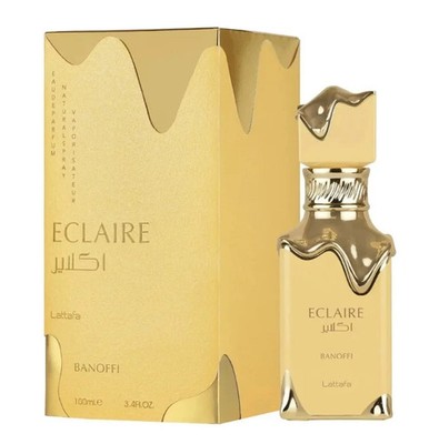 Lattafa Eclaire Banoffi EDP 100ml Unisex Parfum | Süß Gourmand | Vanille Karamel