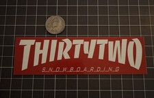 Thirtytwo 32 Snowboard Boots Thrasher Sticker