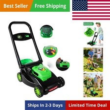 Kids Lawn Mower with Realistic Grass-Cutting Action and Sounds   No Batteries...