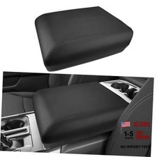 Center Console Cover for 2025 2026 Ford F150 2021-2026 black stitches