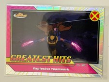 Explosive Teamwork Refractor Greatest Hits Topps Finest X-Men 97 2025 #GH-3
