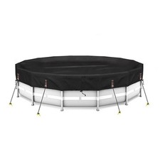 Round Swimming Pool Cover Provides Comprehensive Protection from the Elements