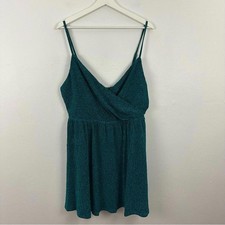 Lulus Green Skater Dress Women's Size XL