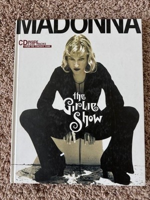 Madonna The Girlie Show Tour Book w/ CD Inside 3 Live Tracks Concert