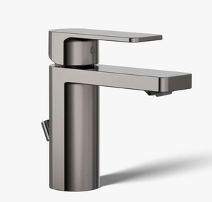 Kohler K-23472-4-TT Vibrant Titanium parallel Single Hole Bath Faucet w Drain