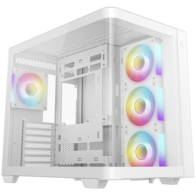 DeepCool CG530U 4F WH, Tower-Gehäuse, weiß