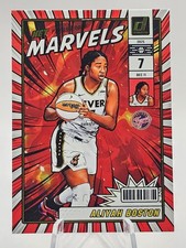 2025 Panini Donruss WNBA Net Marvels Aliyah Boston #10 Press Proof Indiana Fever