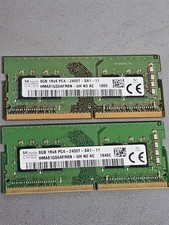 SK hynix 16GB (2x8GB) DDR4 SDRAM SO-DIMM PC4-2400T 260-Pin Laptop RAM Tested