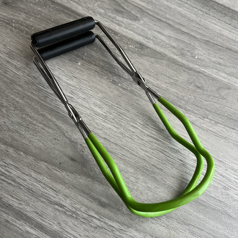 Canning Jar Lifter Tongs for Pressure Canner and Water Bath medium, Green