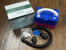 3-in-1 Electric Mattress Air Pump Portable Dual Motor Blower Inflator Balloon