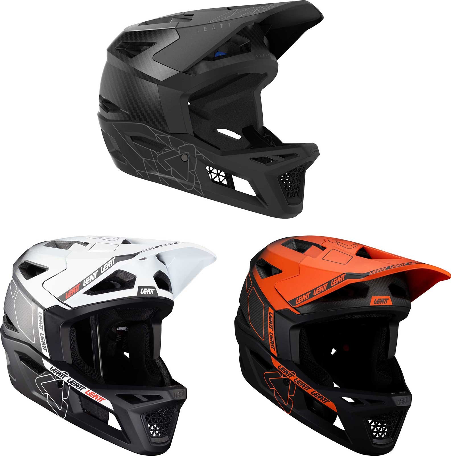 Leatt MTB Gravity 6.0 Carbon V25 Bicycle Helmet Adult Mounta