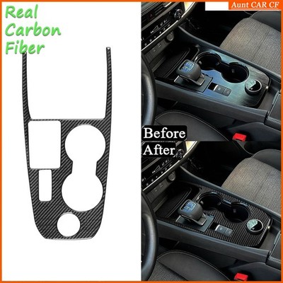 For Nissan Rogue X-Trail 2021-25 Real Carbon Fiber Console Gear Shift Panel Trim