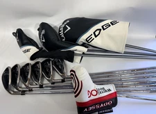 Callaway Edge Complete Set Regular Steel 10 Clubs Driver 3W Hybrid + Putter LH