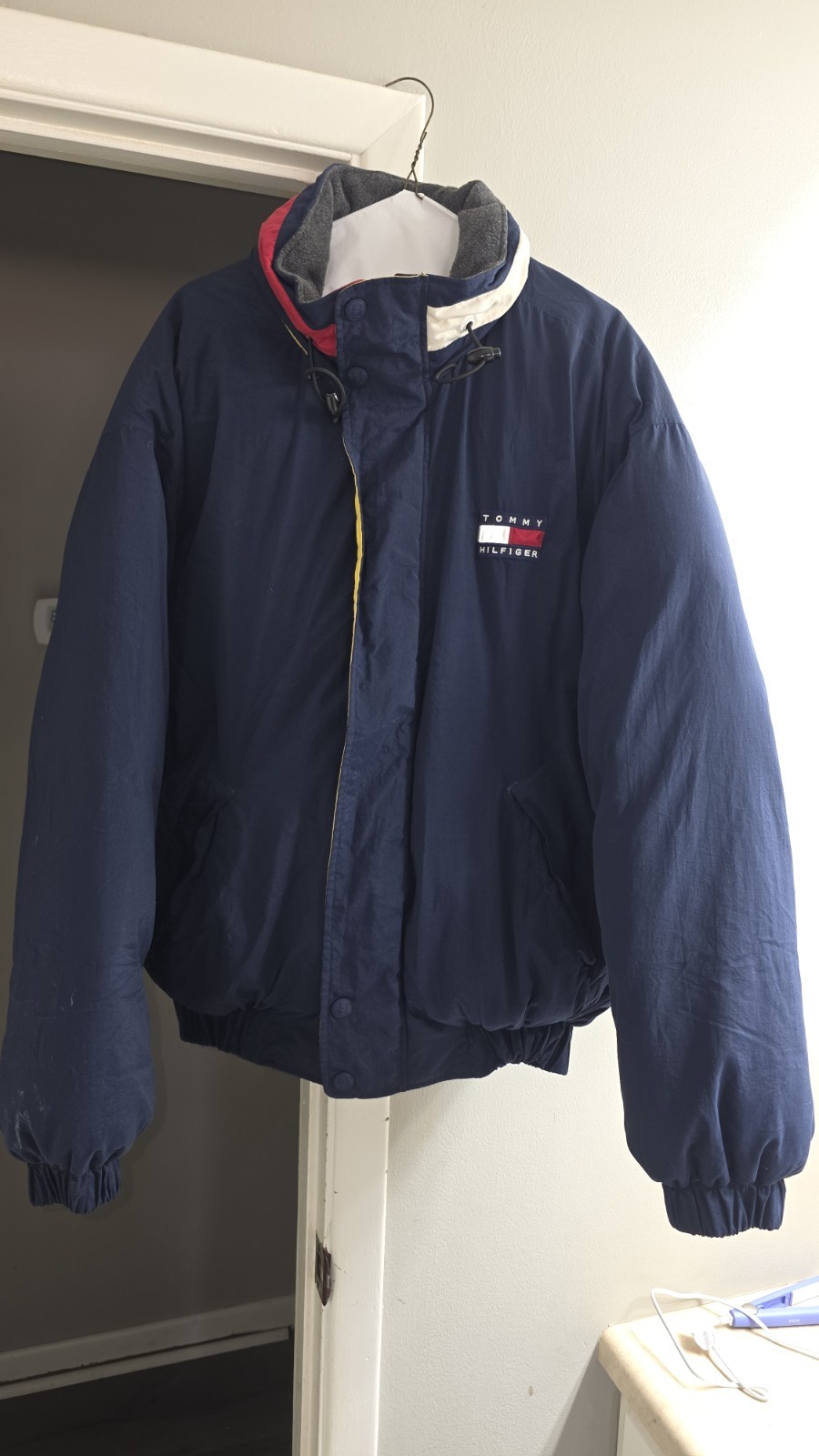 Tommy Hilfiger Ferrari Down Puffer Jacket Vintage