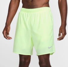 Image of Nike Challenger Running Shorts Dri-FIT 5" Mens Yellow Volt DV9363-701- S